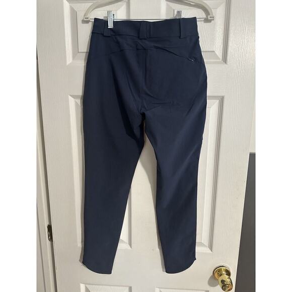 Peter Millar Women’s Navy Blue Surge Performance Ankle Pants Size 0 Golf NWT - Picture 3 of 5